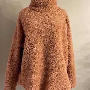 32 Degrees mock neck Sherpa pullover. Size XL